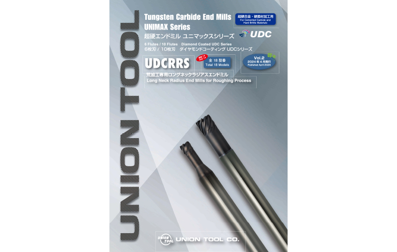 UTCOAT4 Flutes　Highly Efficient Square End Mills