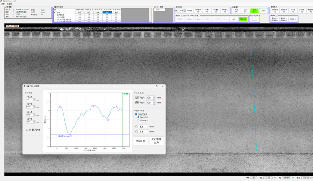 Accurate position synchronization of road surface elements